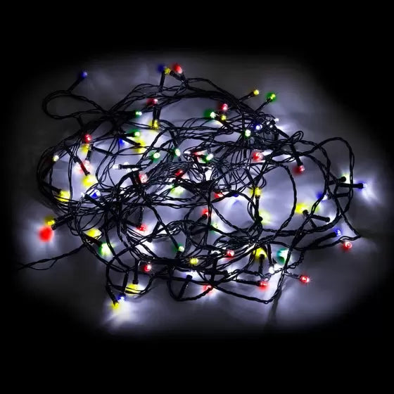 Pisca 140 LED Árvore Fio Verde 127v Color 1,8m Florarte