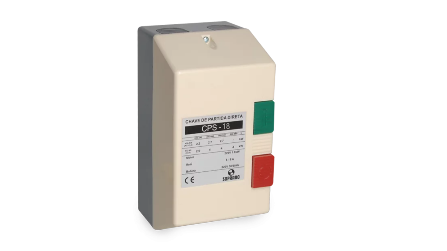 Chave de Partida Cps-18 12,0-18,0 220 Vac - Soprano