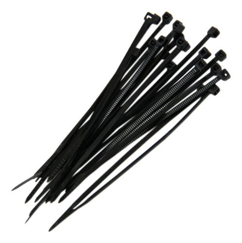 Abraçadeira De Nylon 2.5 x 100mm Preta - Thompson