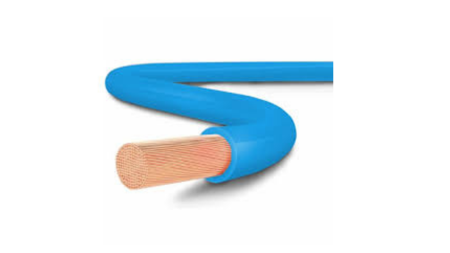 Cabo Flexicom 6,0mm Azul Rolo de 2 Metros - Cobrecom