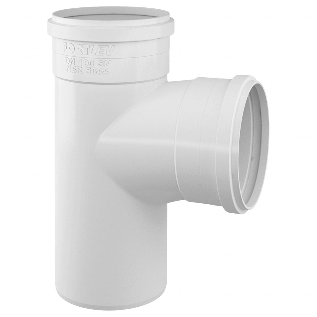 Te de Esgoto Dn150 - Fortlev