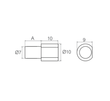 Suporte De Prateleira (R) Branco Pacote C/10 - Bigfer