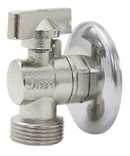 Registro De Esfera Para Máquina de Lavar 1/2" x 3/4" Polegadas H089 - Edra/Impacto