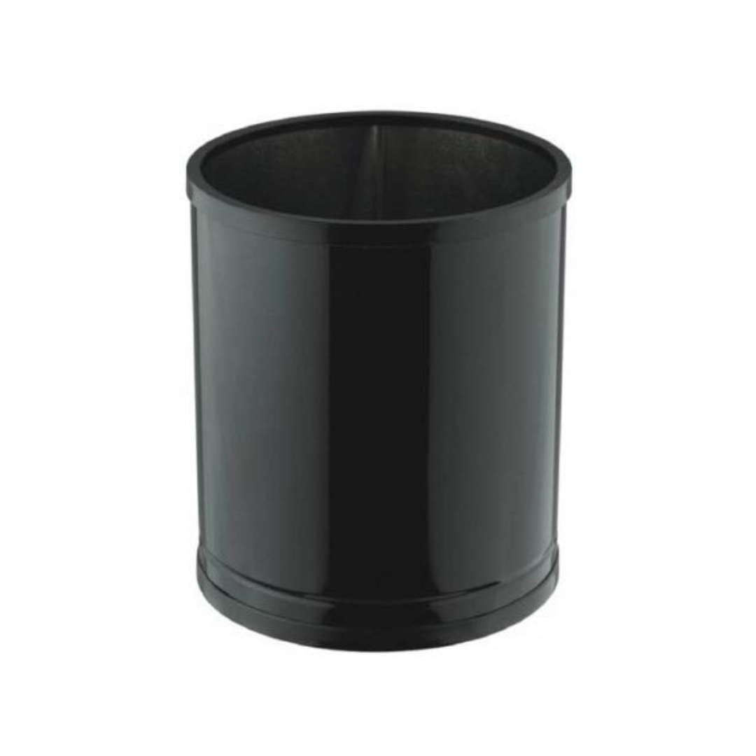 Cesto para lixo de plástico preto 7L Viel