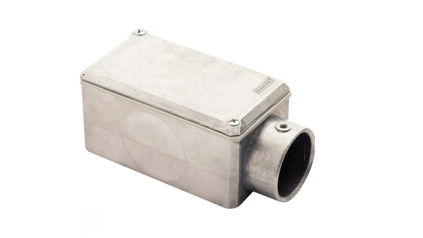 Condulete de Alumínio Tipo E de 1.1/2" c/Tampa - Tramontina