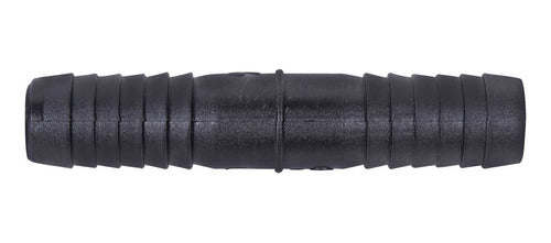 União Emenda Conexão Adaptador Reta Mangueira 1/2 Preto - Unidade