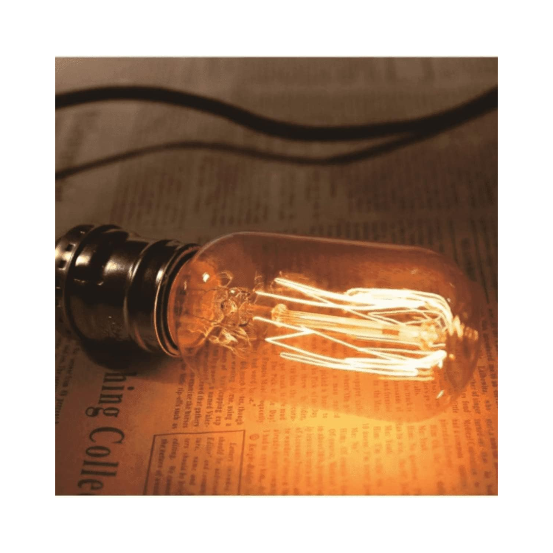 Lâmpada filamento de carbono T45 25W 127V GALAXY