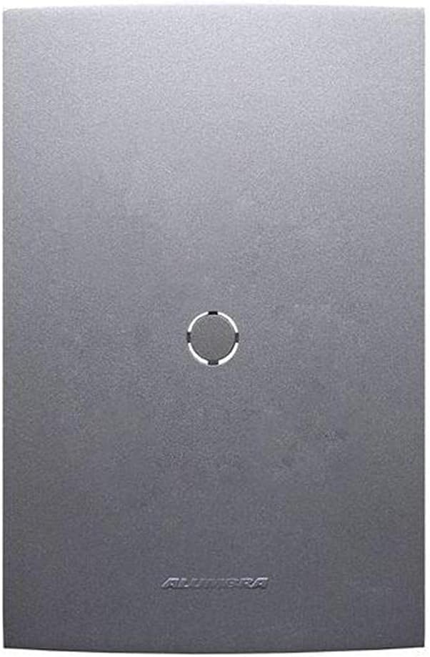 Placa 4 x 2 Cega/Saída De Fio Com Suporte InovaPro Grafite - Alumbra