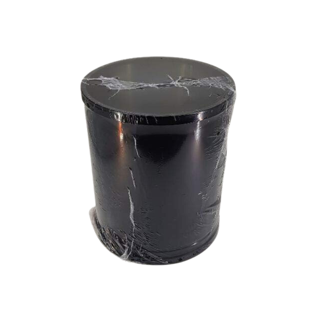 Cesto para lixo de plástico preto 7L Viel