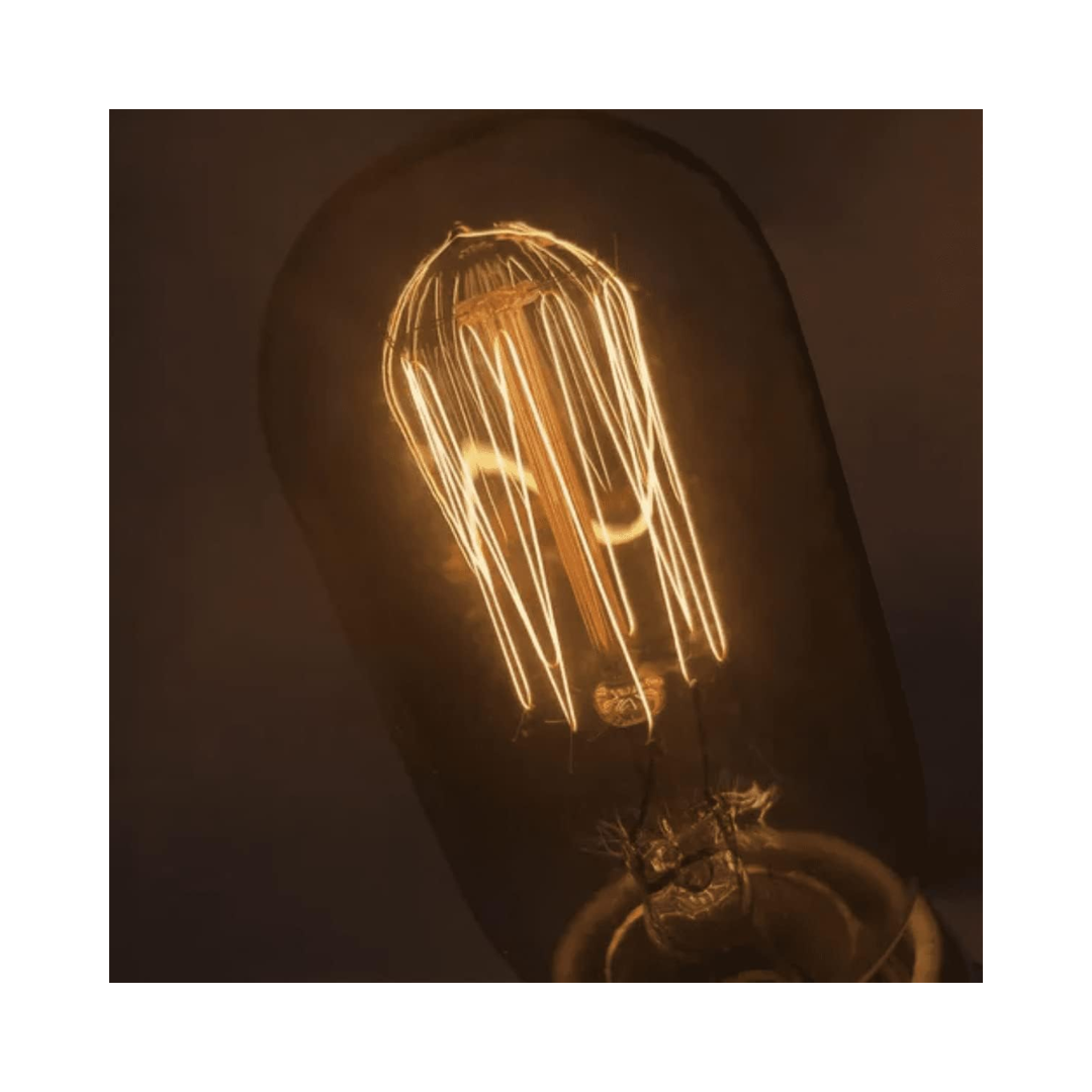 Lâmpada filamento de carbono T45 25W 127V GALAXY