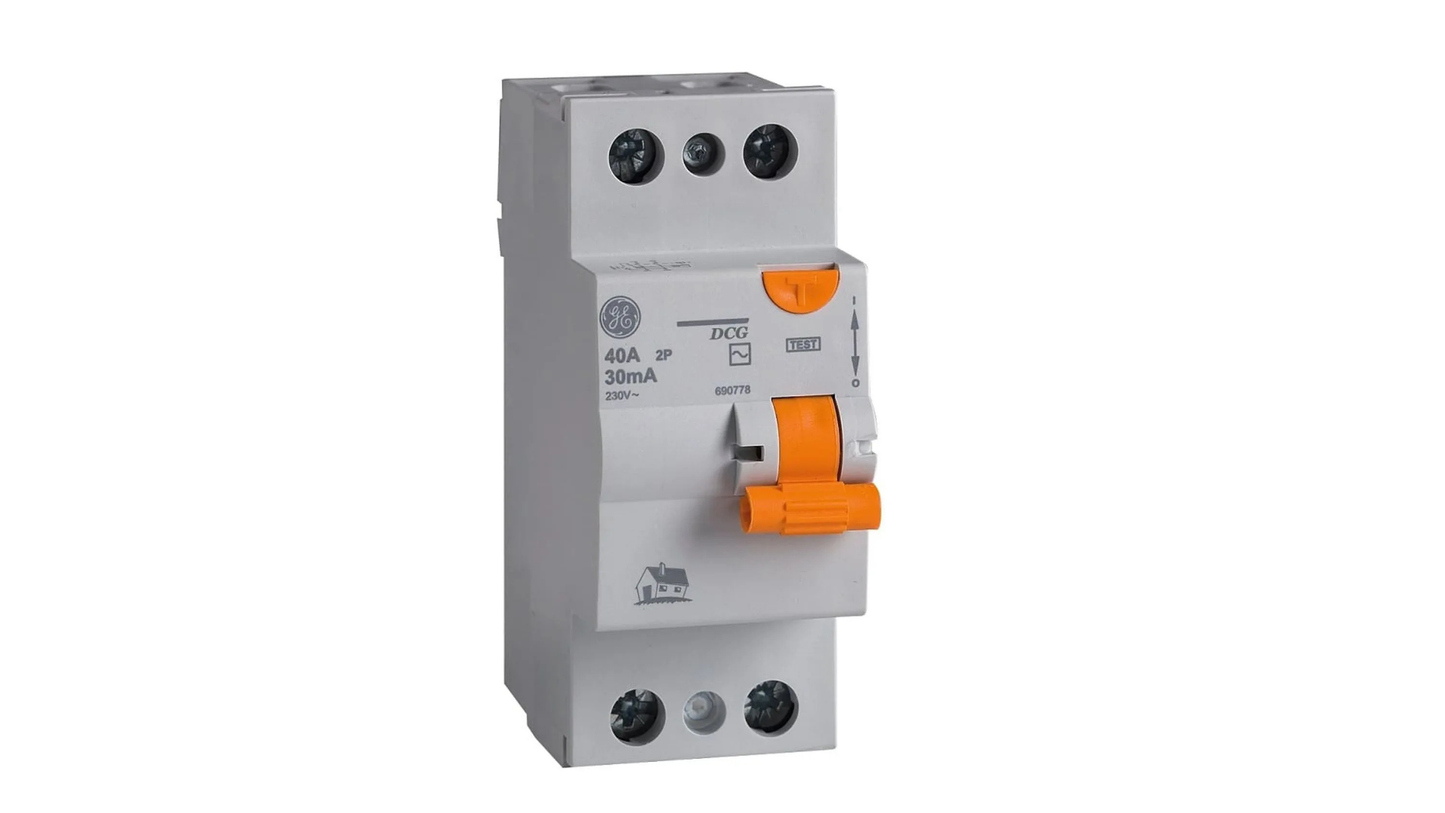 Interruptor Diferencial Residual Bipolar 30ma 25a 1000v - Ge