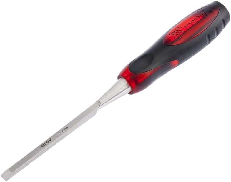 Formão Olho De Tigre Chanfrado (5/16" Polegadas) 8mm, Cabo Dois Componentes - MTX