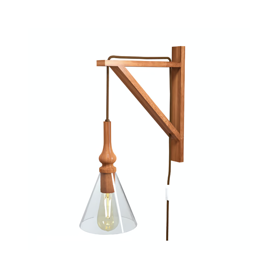 Arandela Piatto E27 Transparente OR1020 Orluce