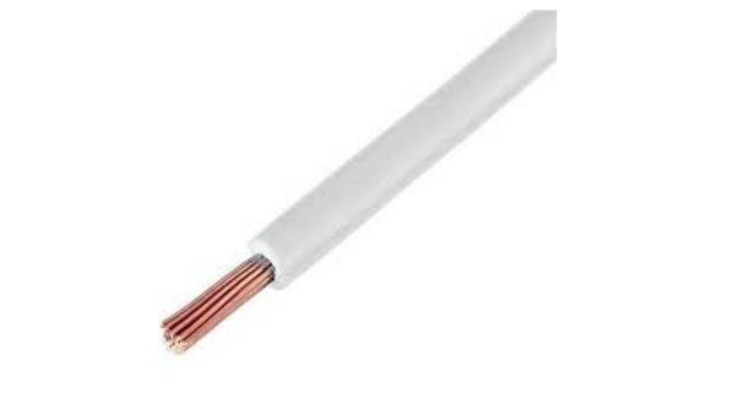 Cabo Flexível 1,5mm Branco Rolo 5 Metros 750v - Condumig