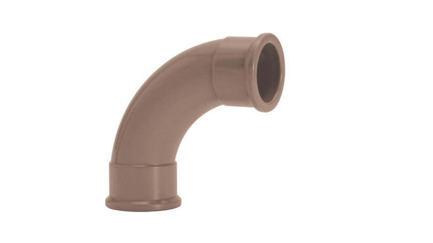 Kit c/4 Curva Soldavel 45° 25mm - Plastubos