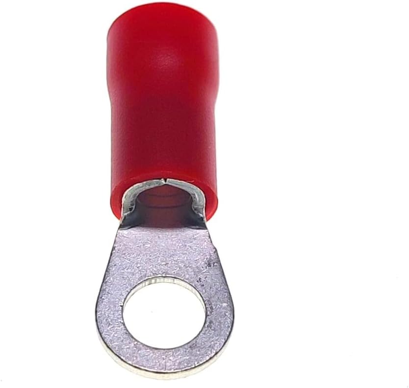 Terminal Olhal M6 10,0mm 50a Vermelho - Decorlux