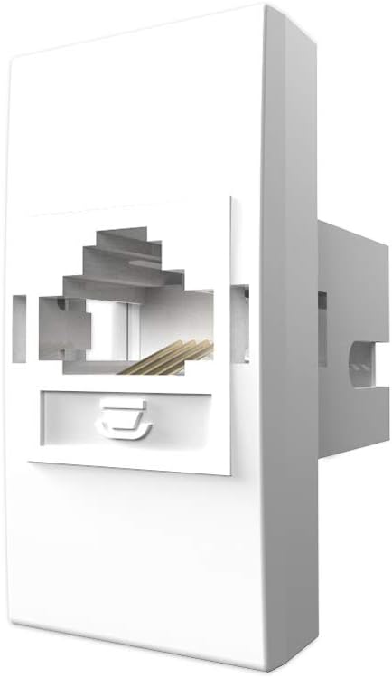 Tomada RJ11 Branca 4V ModuloPro - Alumbra