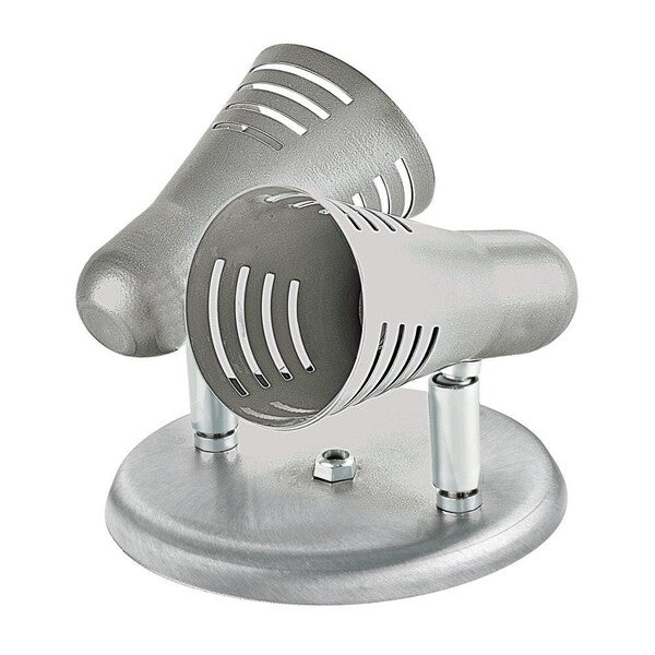 Spot Duplo 2xE27 De Sobrepor Alumínio Escovado - Click Injet