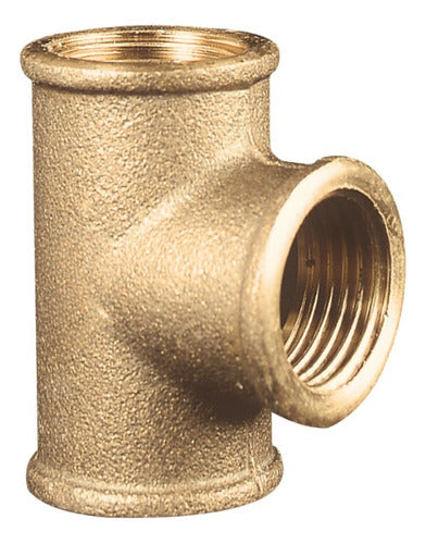 Tê Roscável de Bronze 3/4" Polegadas C031 - Impacto