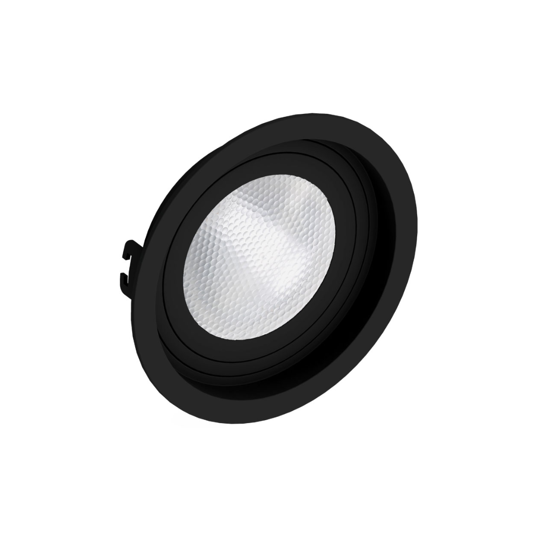 Spot Embutir Recuado Par30 Preto Save Energy Redondo