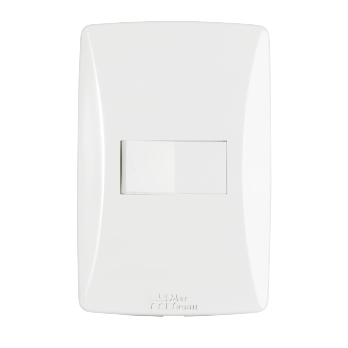 CONJUNTO INTERRUPTOR SIMPLES COM PLACAS PETRA MEC-TRONIC