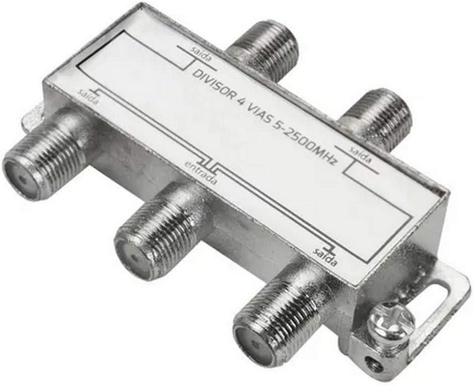 Divisor de Alta Frequência (Satélite) Foxlux 4 Saídas