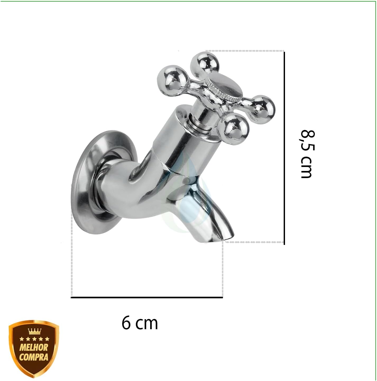 Torneira para Bebedouro Cromada T164 Impacto
