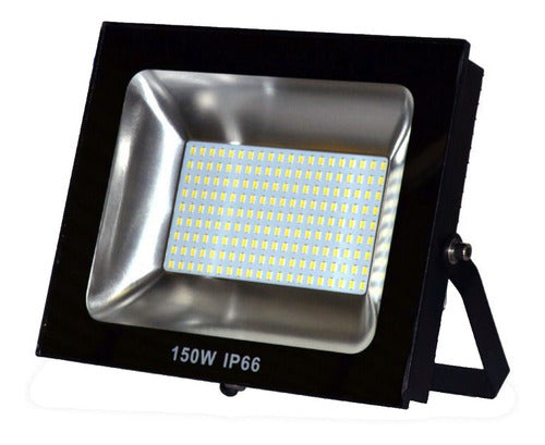 Refletor Eco Led Externo Smd Ip66 150w 6500k Br Biv Up Led Cor da carcaça Preto Cor da luz Branco-frio 110V/220V (Bivolt