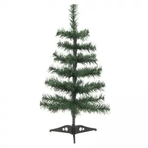 Arvore Natal 25 Tips com Base Plastico Verde 35cm Florarte