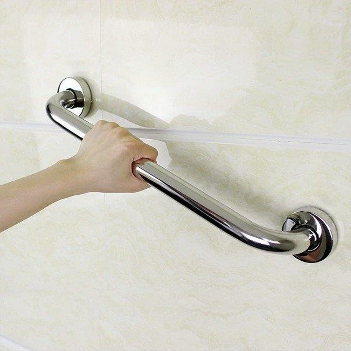 Alça de Apoio 30cm Barra Inox Suporte Banheiro