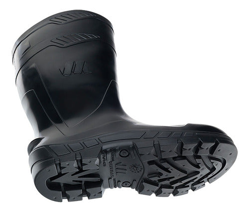 Bota Galocha Cano Alta Preta Marluvas 100AWORK Preta