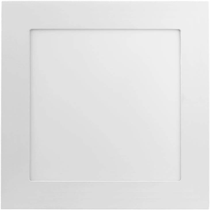 Plafon Led Embutir 6W 5700K Quadrado 12cm Save Energy