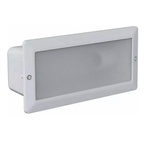 LUMINARIA SINALIZ EMB PARED GARDENIA 60W BCO S/GRADE LEB61B OLIVO - Federalle Express