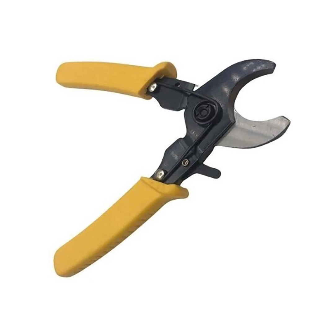 Alicate Corte Cabo Coaxial Descascador Western W-326 Amarelo