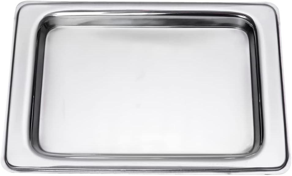 Bandeja Retangular Aço Inox Mimo Style 35cm para Servir - Federalle Express