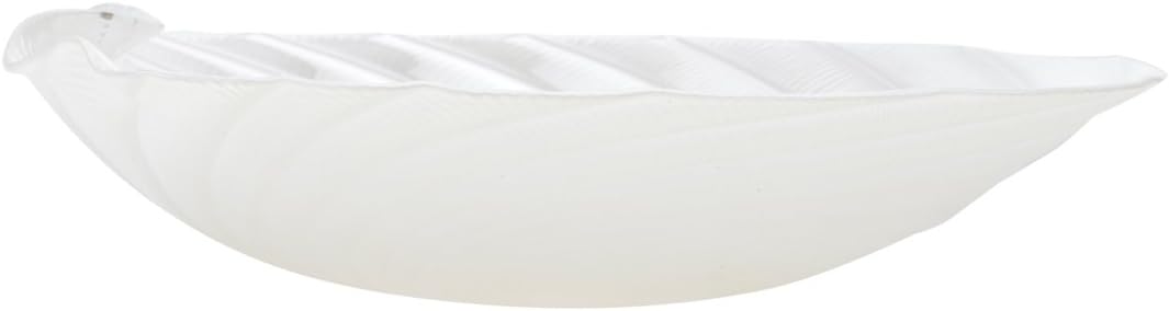 Centro de Mesa de Vidro Concha Perolada Lyor Pérola 33cm