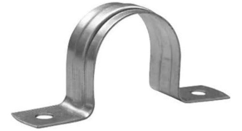 Abraçadeira Tipo U 3/4 Pol. 25mm C/ Zincada
