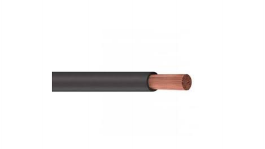 Cabo Flexível 6,0mm Preto 3 metros 750v - Condumig
