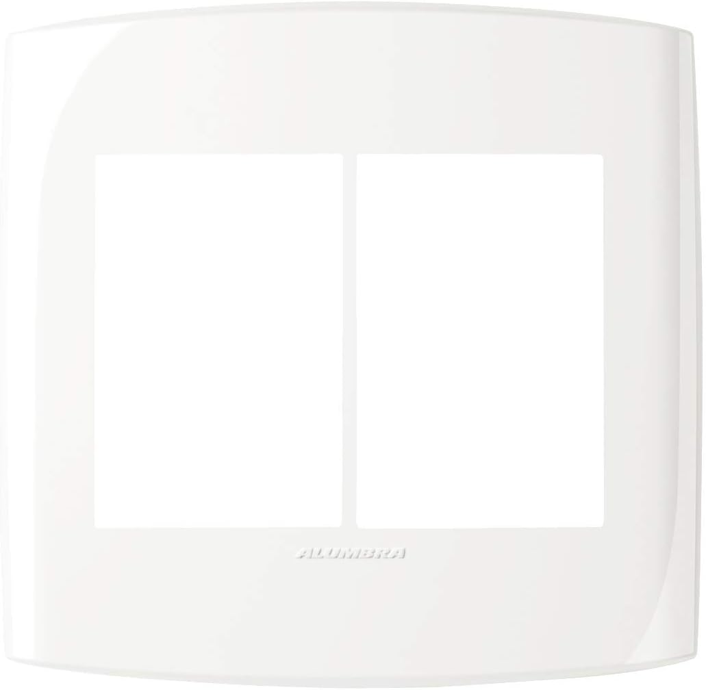 Placa 4 x 4 6Módulos Branca Bliss Pro - Alumbra