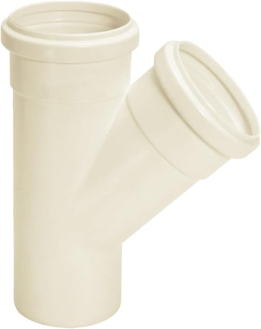 Kit 5 Junção Simples Y de Esgoto Dn40 - Amanco