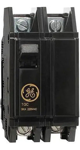Disjuntor Nema Bipolar 15a GE Preto 5KA