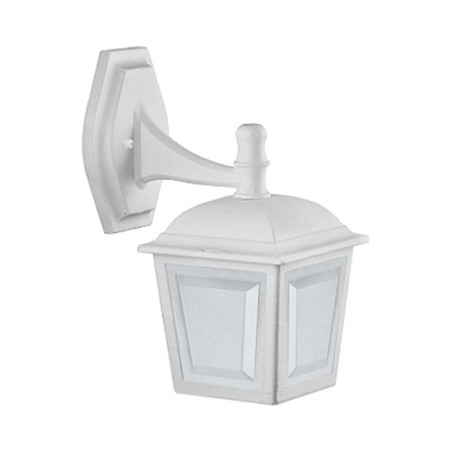 Arandela Externa Colonial Vintage Retro Branco Click Injet