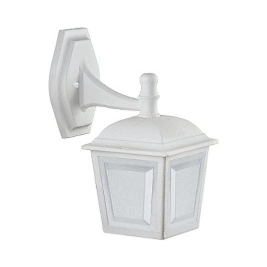 Arandela Externa Colonial Vintage Retro Branco Click Injet
