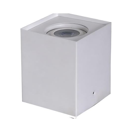 Luminária Plafon Flat Box Sobrepor 1Lamp E27 Branco