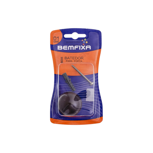 Batente de Porta Redondo Marrom - Bemfixa