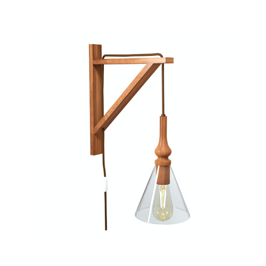 Arandela Piatto E27 Transparente OR1020 Orluce