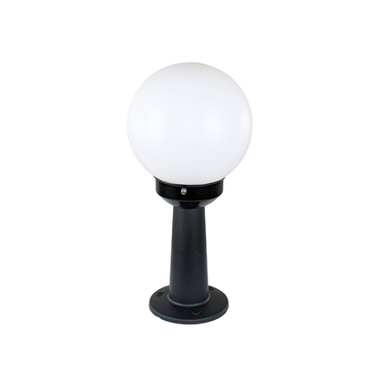 Balizador com Timon 25cm PVC 10 Preto Click Injet