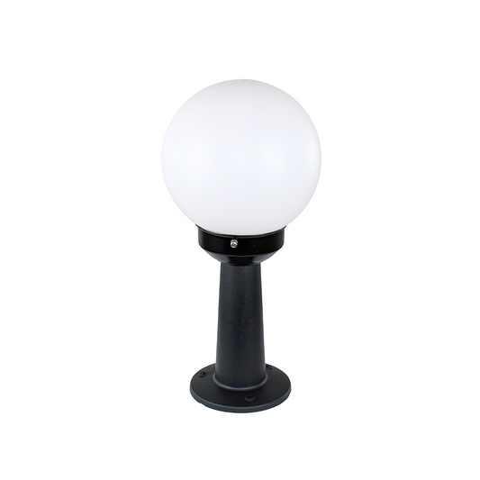 Balizador com Timon 25cm PVC 10 Preto Click Injet