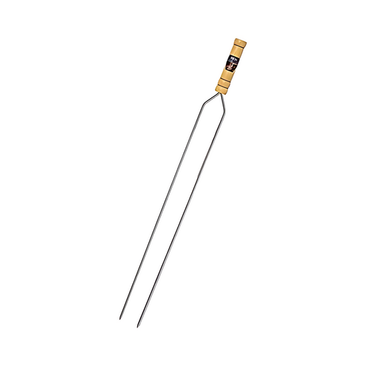 Espeto Duplo Inox Standard 65cm Grilazer Lamina 48cm