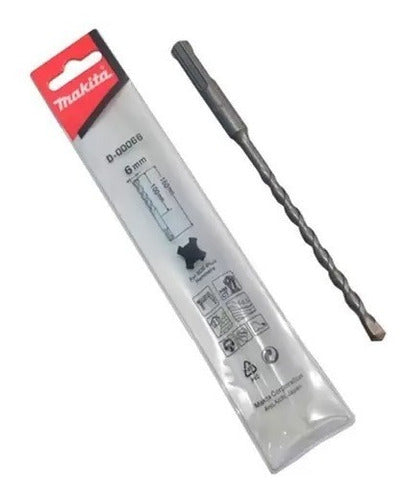 Broca Sds Plus Martelete Makita 6mm x 160mm